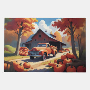 Pumpkin Harvest Doormat