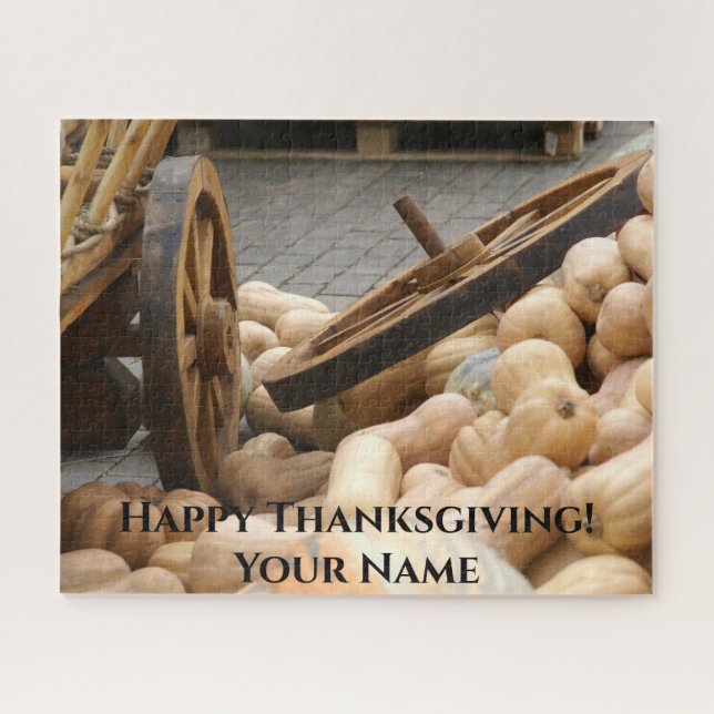 Pumpkin harvest jigsaw puzzle (Horizontal)