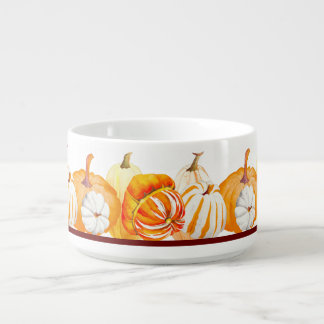 Pumpkin Harvest on a Chili Bowl (O)