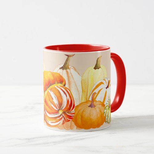 Pumpkin Harvest on a Combo Mug 1