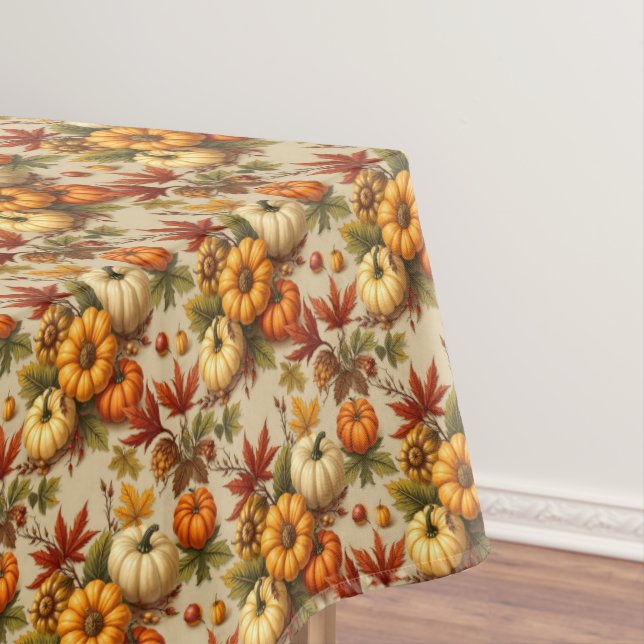 Pumpkin Harvest Tablecloth (In Situ)