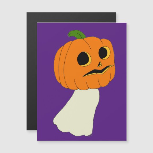 Pumpkin head ghost (Front/Back)