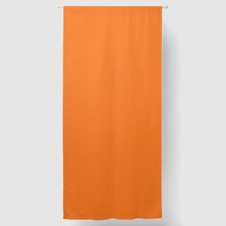 Pumpkin hex code FF7518 Blackout Curtains
