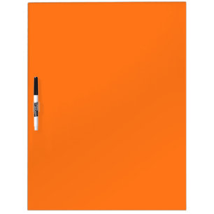 Pumpkin hex code FF7518 Dry-Erase Board