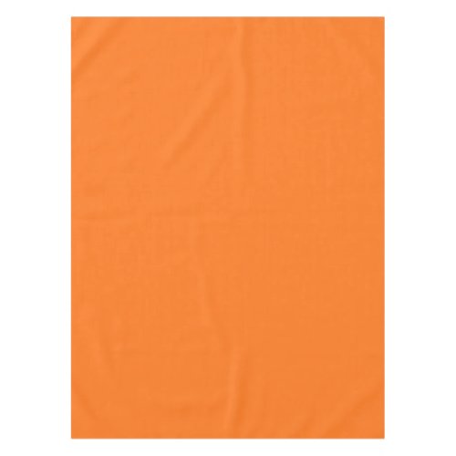 Pumpkin hex code FF7518 Tablecloth