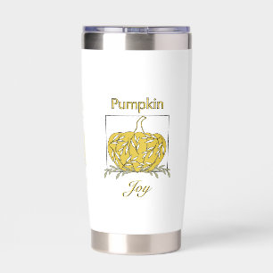 Pumpkin In Light - Pumpkin Joy Insulated Tumbler