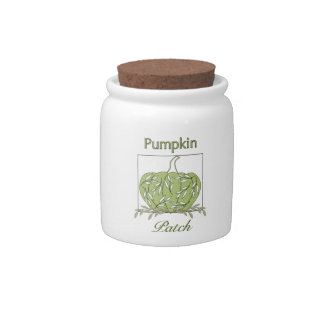 Pumpkin In Light- Pumpkin Patch Candy Jar