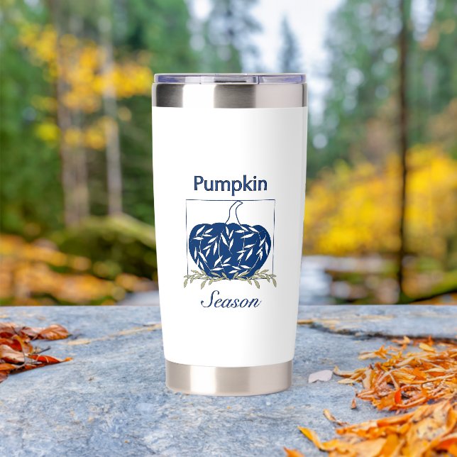 Pumpkin In Light - Pumpkin Season Insulated Tumbler (Outdoor (Rotated))