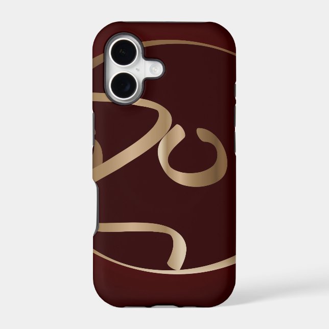 Pumpkin in the dark iphone case (Back)