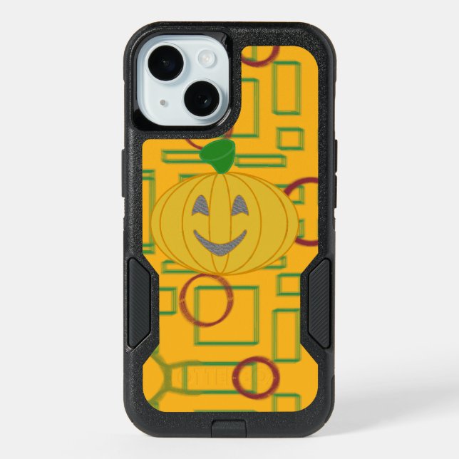 Pumpkin iPhone 15 Case (Back)