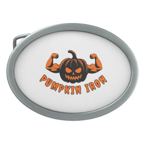 Pumpkin Iron  Belt Buckle