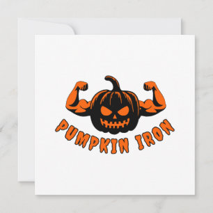Pumpkin Iron Invitation