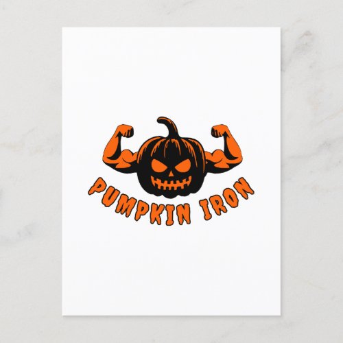 Pumpkin Iron  Postcard