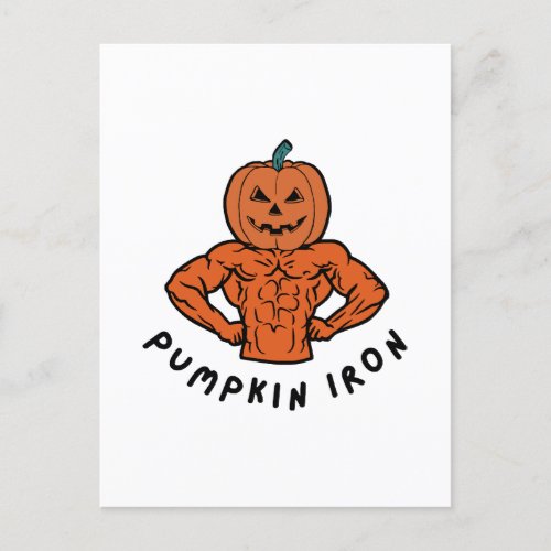 Pumpkin Iron  Postcard