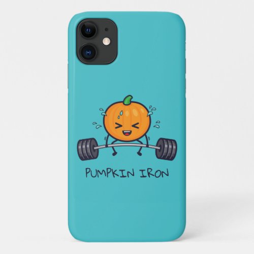 Pumpkin Iron Pun iPhone 11 Case
