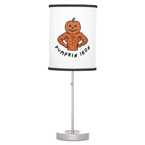 Pumpkin Iron  Table Lamp