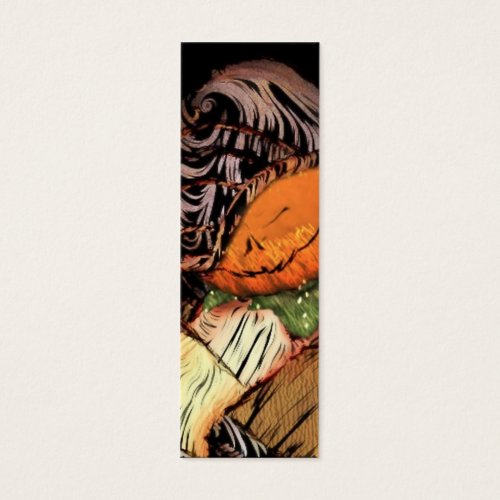 Pumpkin Jack Bookmark Business Card Templates