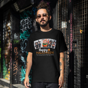 pumpkin jack-o-lantern Halloween Family 3 Photo T-Shirt