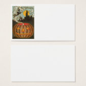 Pumpkin Jack O Lantern Witch Full Moon (Front & Back)