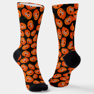 Pumpkin Jack-o-Lanterns Halloween  Socks