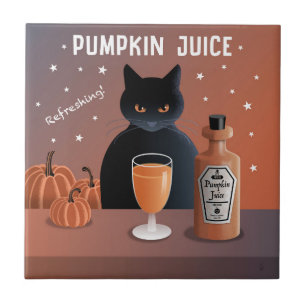 Pumpkin Juice Ceramic Tile