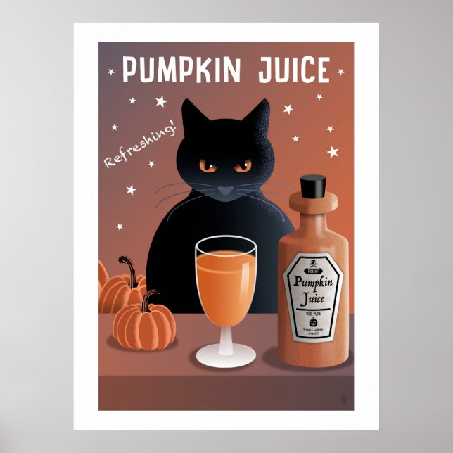 Pumpkin Juice Poster (Front)