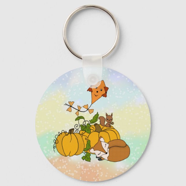 pumpkin keychain (Front)