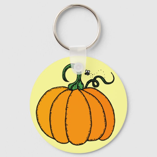 pumpkin keychain (Front)
