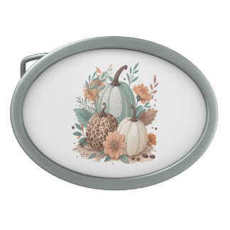 Pumpkin Kids Halloween Belt Buckle