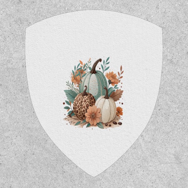 Pumpkin Kids Halloween Patch (Front)