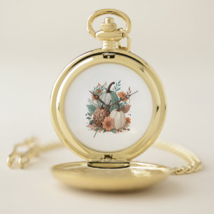 Pumpkin Kids Halloween Pocket Watch