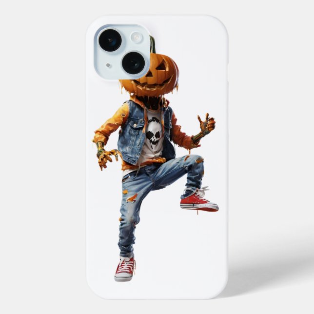 Pumpkin King 🎃 Halloween Fun Case-Mate iPhone Case (Back)