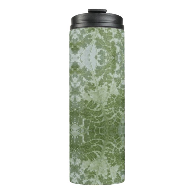 Pumpkin Leaf Macro Thermal Tumbler (Front)