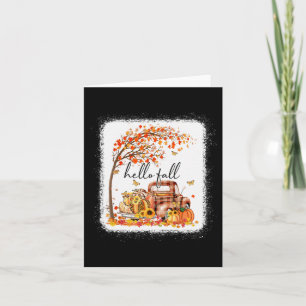 Pumpkin Leopard Hello Fall Happy Fall Y'all Fall S Card