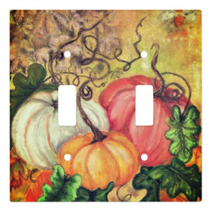 Pumpkin Light Switch Cover Happy Halloween