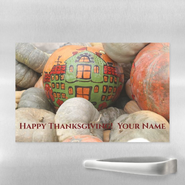 Pumpkin Magnetic Dry Erase Sheet (In Situ)