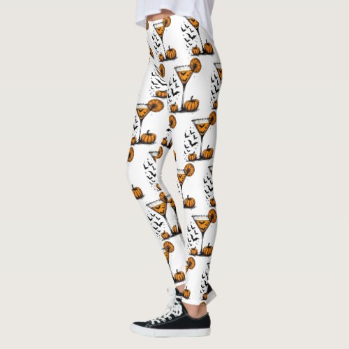 Pumpkin Martini Leggings