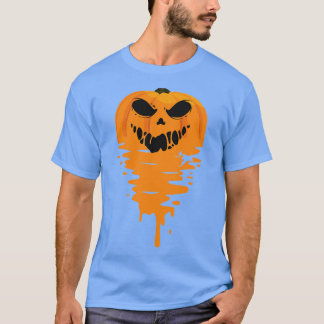 Pumpkin Meltdown funny for halloween by el mehdi T-Shirt