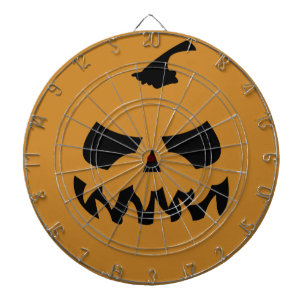 Pumpkin Metal Cage Dartboard