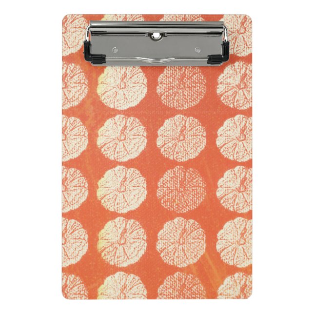 Pumpkin  mini clipboard (Front)
