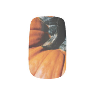 Pumpkin Minx Nail Art