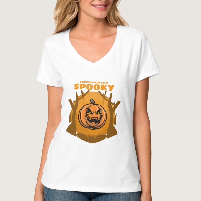 PUMPKIN MONSTER T-Shirt (Front)