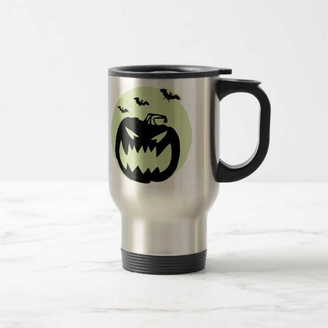 Pumpkin Moon Travel Mug (Right)