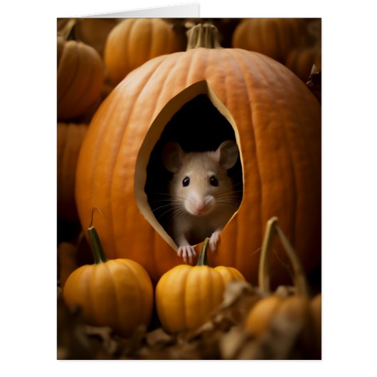 Pumpkin Mouse Cards (Front)