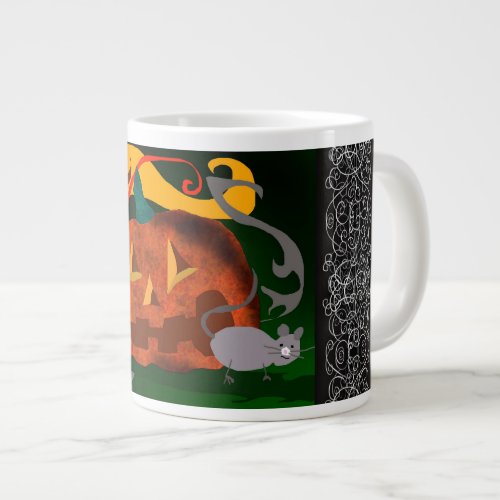 Pumpkin Mouse Jumbo Coffee Mug