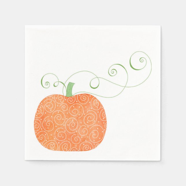 Pumpkin - Napkins (Front)