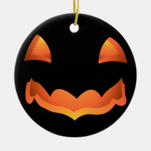 Pumpkin Napkins Personalized Halloween Napkins Ceramic Ornament