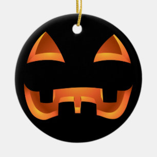 Pumpkin Napkins Personalized Halloween Napkins Ceramic Ornament