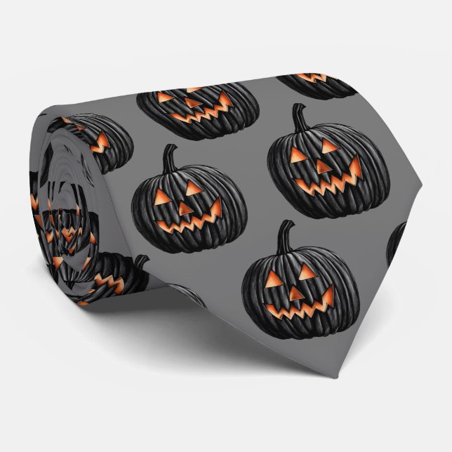 Pumpkin Neck Tie (Rolled)