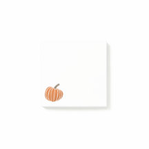 Pumpkin Notes